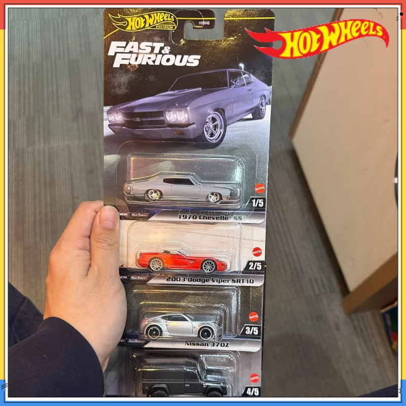 在庫あり-ホットウィール-プレミアム-ファスト＆フューリアス-マクラーレン-セナ-ダッジ-シェベル-ニッサン-370z-1-64-ダイキャスト-コレクタブル-モデルカー-おもちゃ