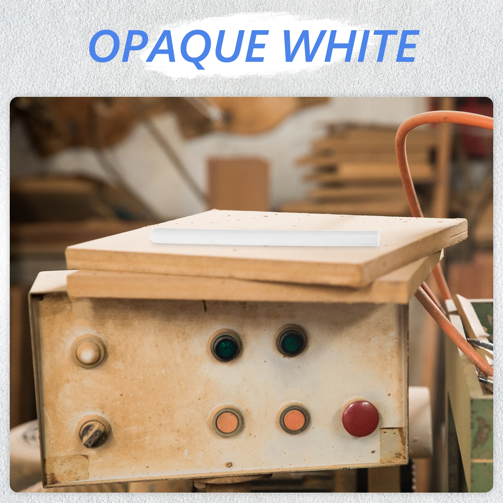 

3pcs Pom Round Rods Mechanical Bars For Welding Drilling Sawing Turning Projects Polyethylene Cylindrical Rods For Diy