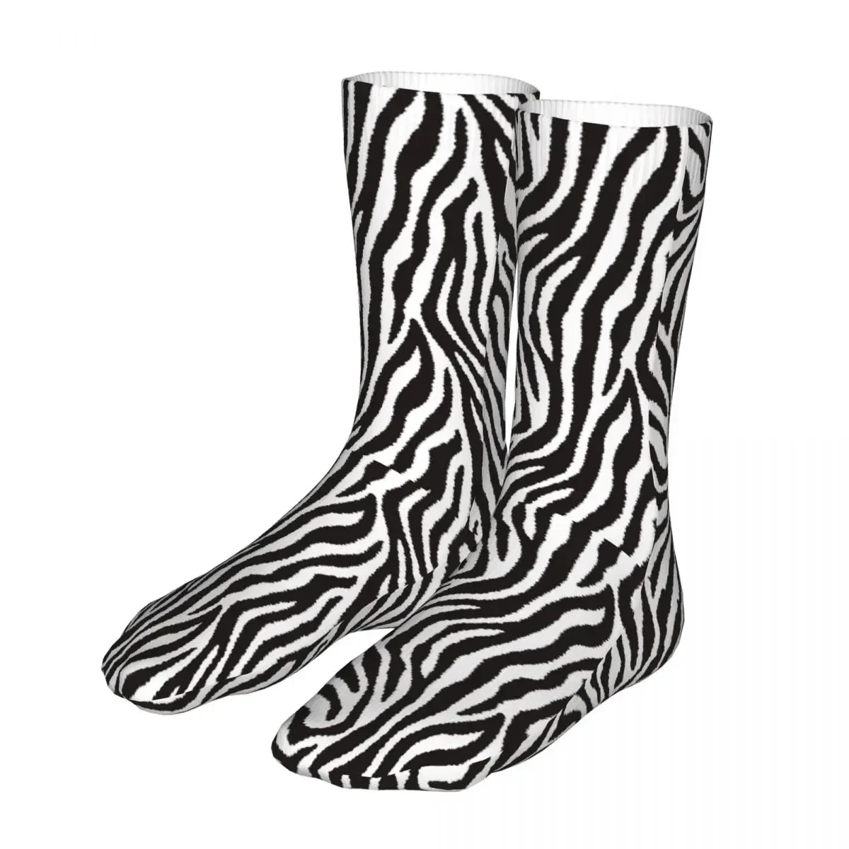 New Zebra Animal Pattern Women Socks 2022 Men Cycling Socks