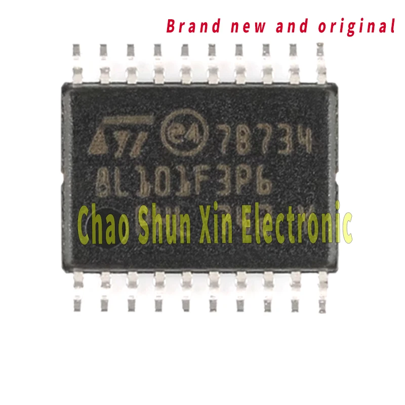 5 Stm8L101F3P6Tr Brand New Genuine Tssop20 Silk Screen 8L101F3P6