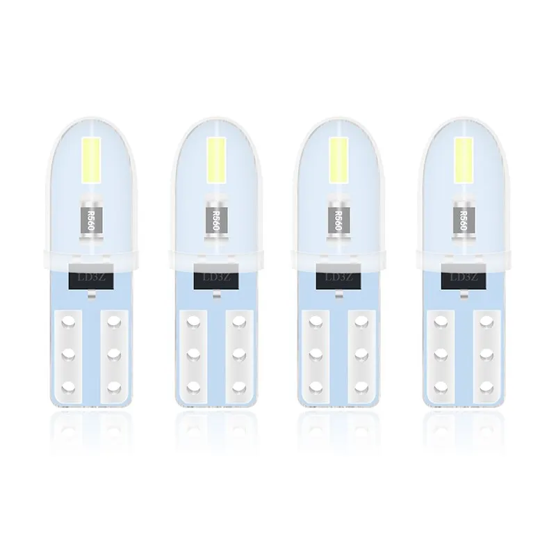 10X T5 LED 3014 2SMD No Polarity Auto Car Dashboard Lights Car Reading Instrument Panel Lamp Door License Plate Light