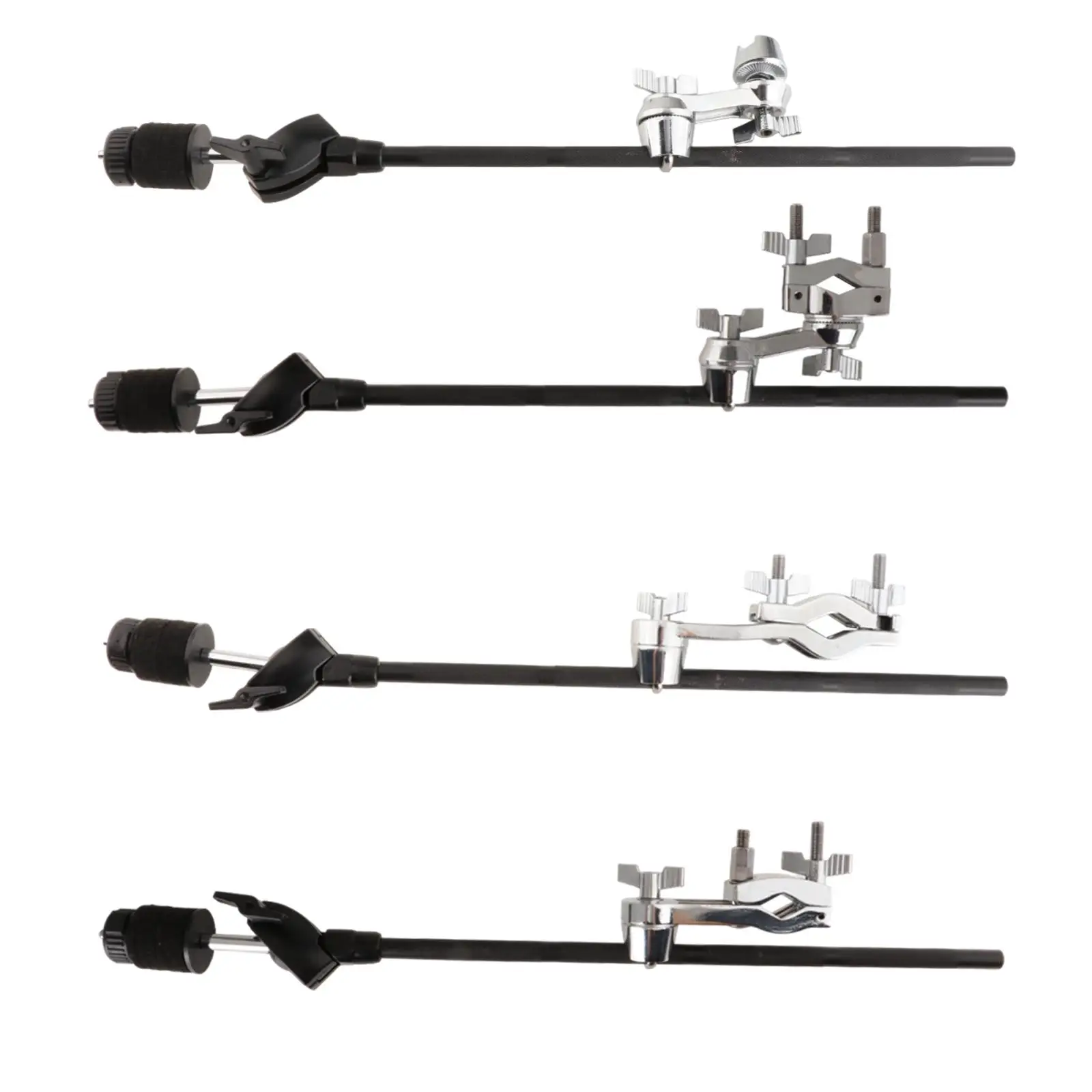 طبل تمديد حامل مشابك الطبول الوسادة طبل الملحقات طبل الصنج الذراع مرنة دوران حامل أداة عزف موسيقى ل الطبال #3