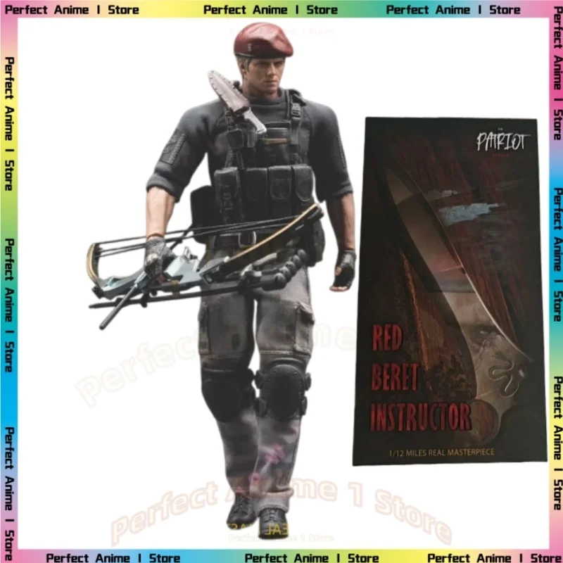 

Patriot Studio Red Beret Инструктор Jack Clausa 1/12 Подарочная коллекция движущейся гуманоидов 24-часовая доставка