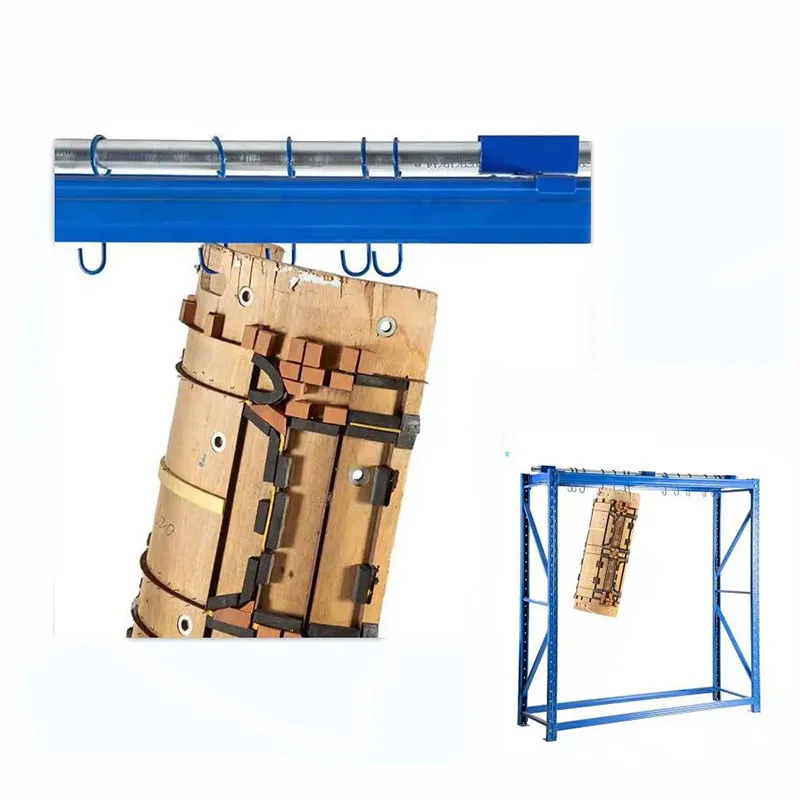 Inkjet Printer Die Cutting Plate Storage Shelf Racks for Corrugated Cardboard Carton Making Aluminum Alloy Stainless Steel