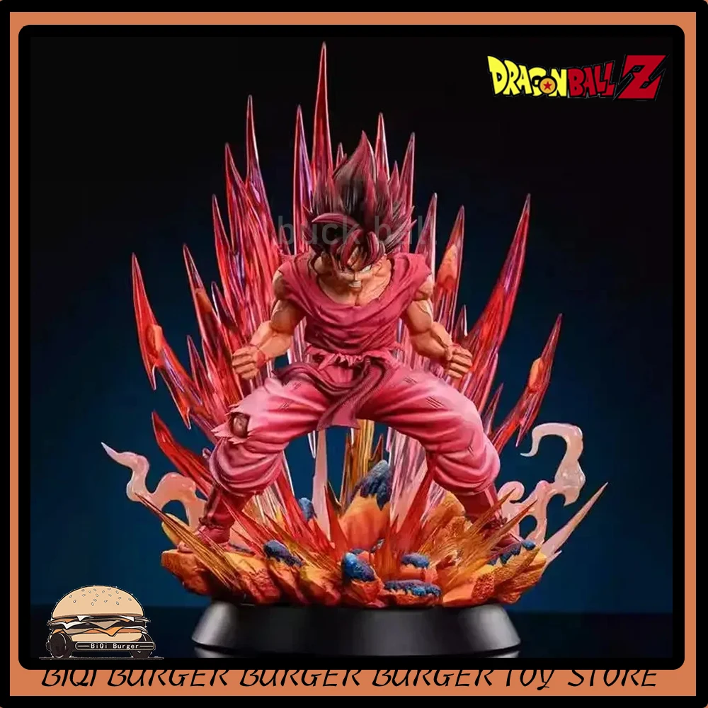 

38cm Dragon Ball Anime Figure Action Figures Son Goku Kaiouken Goku Super Saiyan God Model Doll Pvc Statue Decoration Gifts Toy