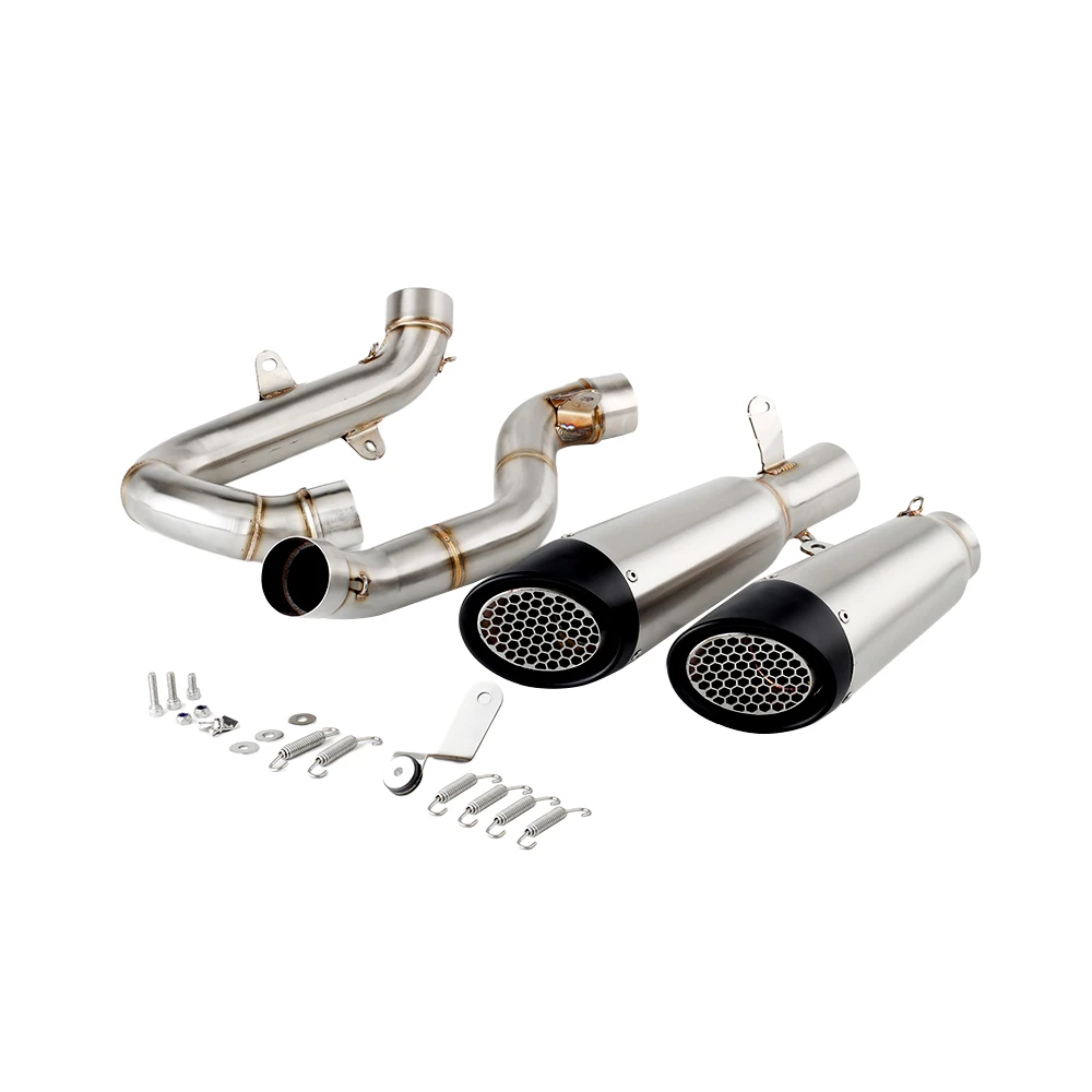 For Ducati StreetFighter / Panigale V4   2020 2021 2022     Motorcycle Exhaust Header Link Pipe Slip-on