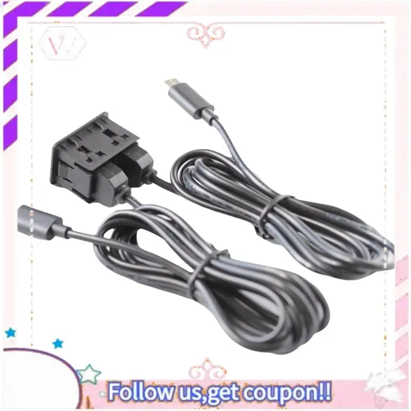 سهلة الاستخدام سيارة أندرويد الملاحة آلة مزدوجة TYPE-C المدخلات إلى USB + USB-C واجهة لوحة تمديد مهائي كابلات لوحة