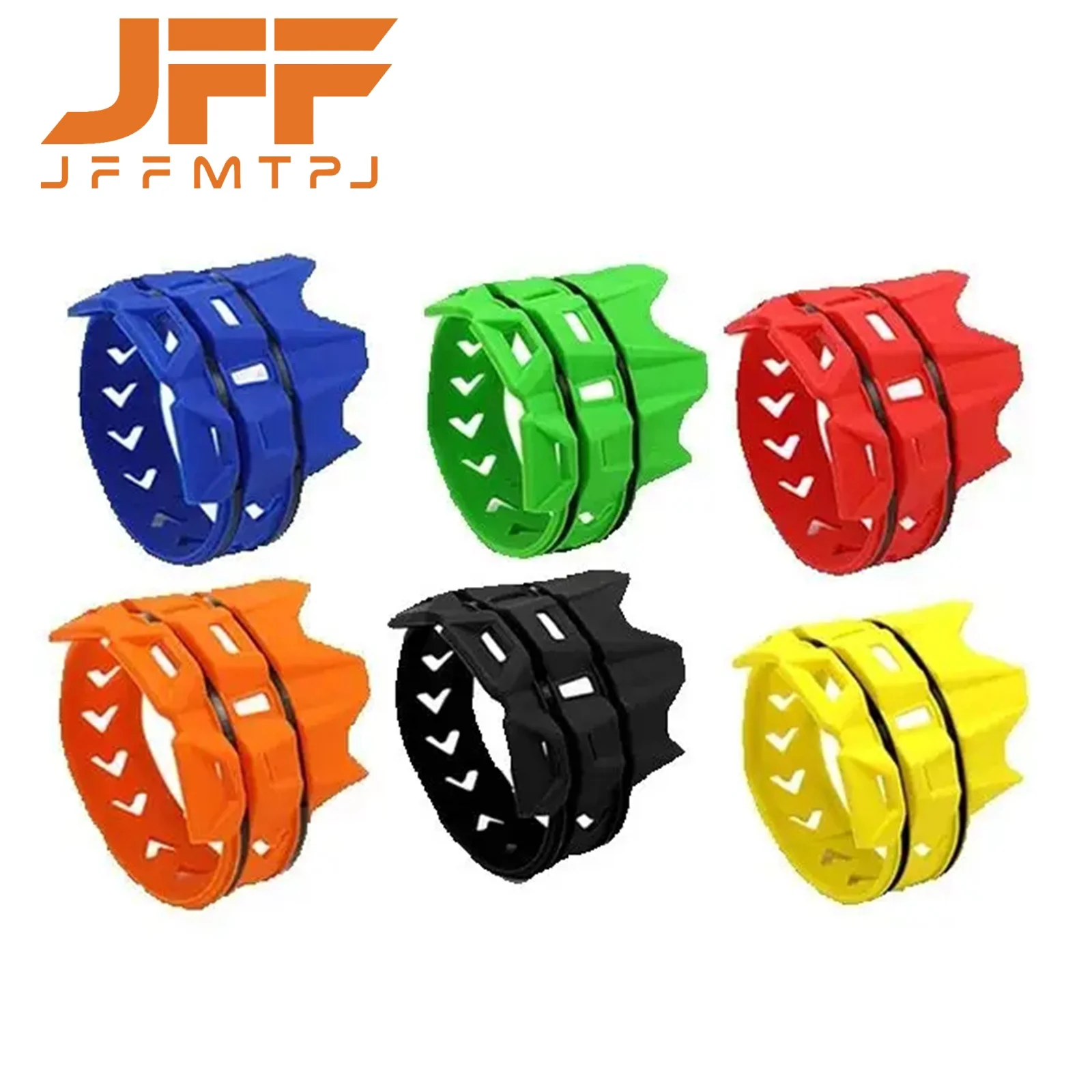 Motorcycle ATV Exhaust Tail Pipe Protector Cover Guard For For Husqvarna KTM Honda Sherco Beta Suzuki Yamaha Kawasaki Universal image 3