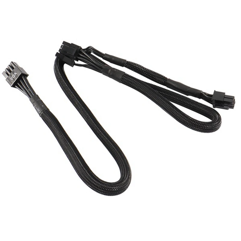 2Pack 8 PIN TO Dual 8 Pin 6 PIN PCIE VGA Power Supply Cable For EVGA Supernova G2 G3 G5 P2 T2 GS G+ 650 750 850 1000