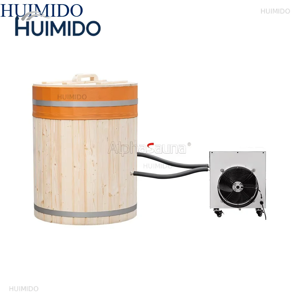 Wooden recycling cold flush bucket