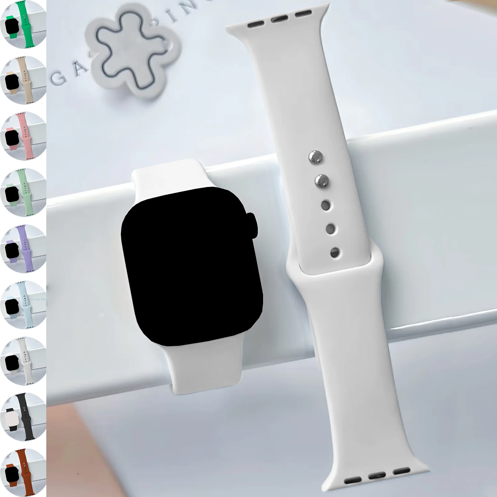 Sports strap suitable for Apple Watch Ultra 2/1 replacement spire lamella 49mm -38mm suitable for iWatch Series10 -1 SE