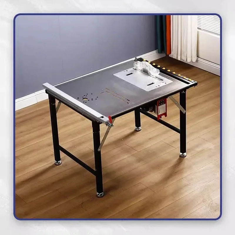 Small Portable Panel Saw Woodworking Workbench Multifunctional Dust-free Electric Cutting Saw