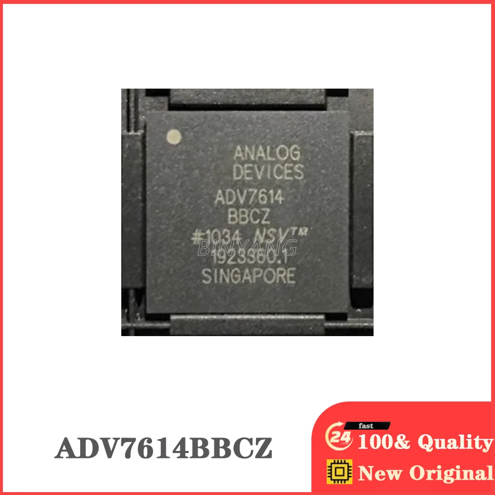 (5piece) 100%   ADV7614BBCZ  ADV7614B  BGA  New Original Stock IC Electronic Components