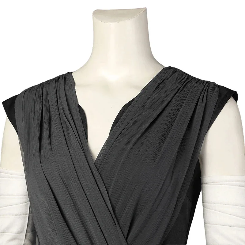 

New 2025 Cosplay Costume for Women Rey The Rise of Skywalker Adult Uniform Clothes Suit Halloween Party Cost ★ ★ ★ jj.