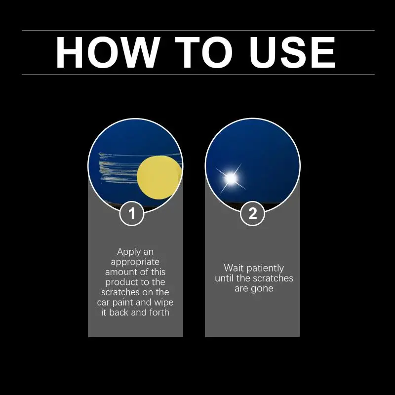 Professional Car Scratch Remover Paste Ceramic Coating Technology Paint Repair Polishing with UV Protection