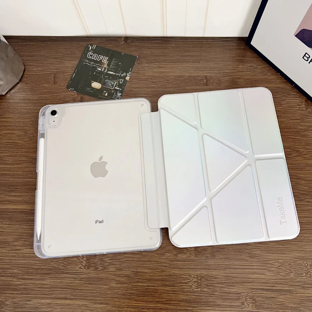 ipad-第11世代-a16-2025用タブレットケース-耐衝撃保護-y字型折りたたみ式背面カバー-ipad-第10世代-109インチ-2022-a2696-a2757-a2777モデル対応