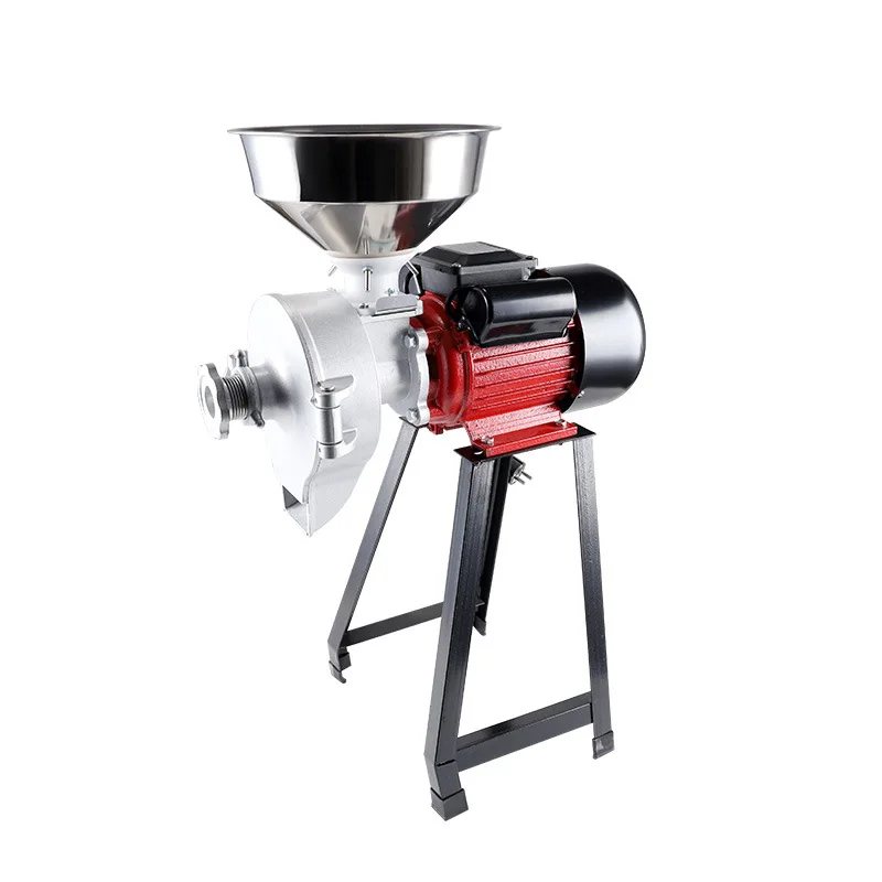 Dry and Wet Grinding Mill Wet and Dry Grain Processing Machine Smooth Flour Mill and Spice Pulverizer for Flour and Rice Mill