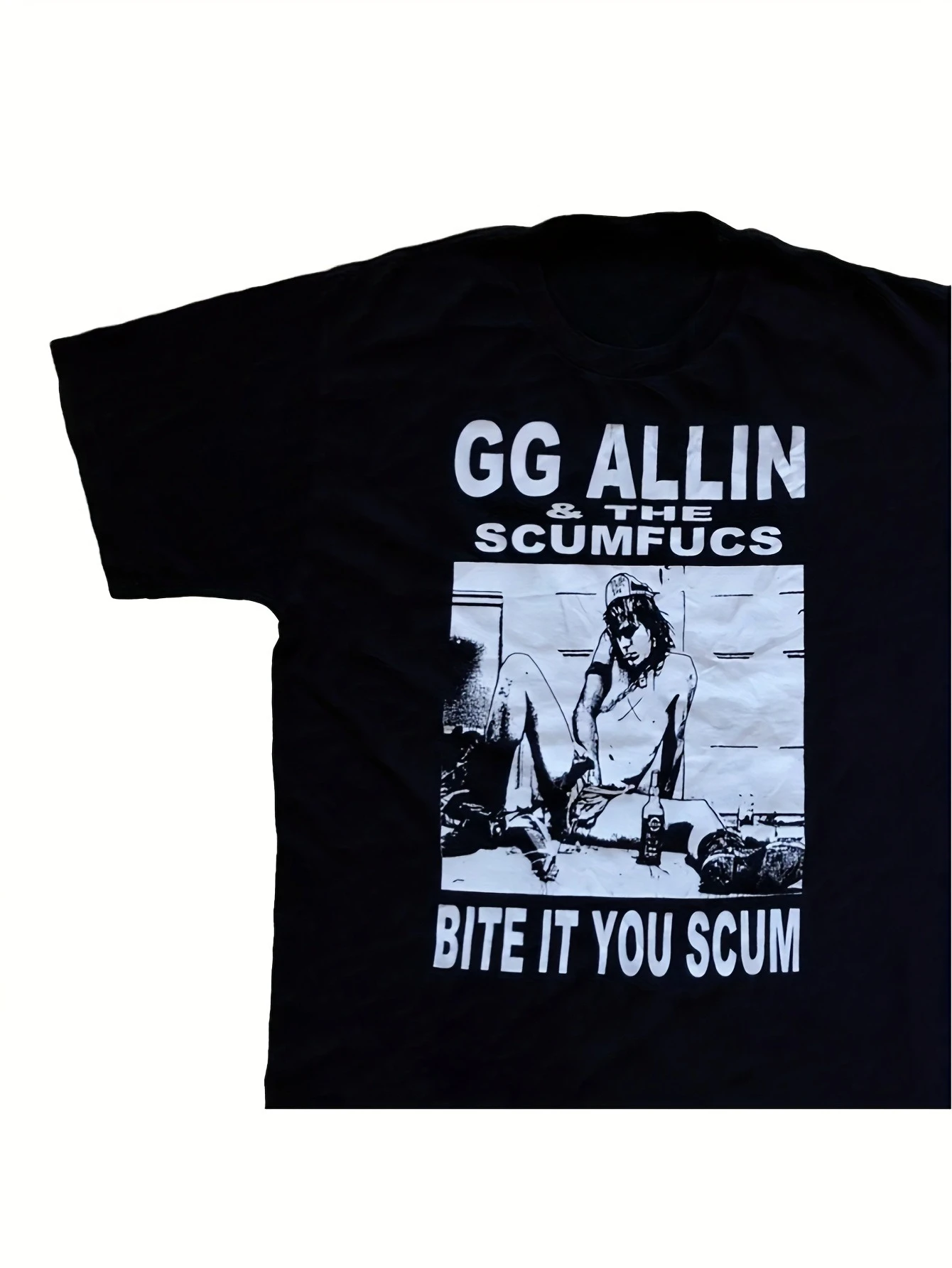 Vintage GG Allin and The Scumfuc Punk Rock Band T-shirt 