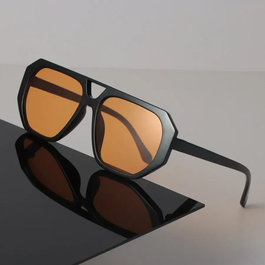 

Square Sunglasses Women Men Vintage Stylish Mirror Minimalist Lens Sun Glasses Female Male Cool Personality Oculos De Sol