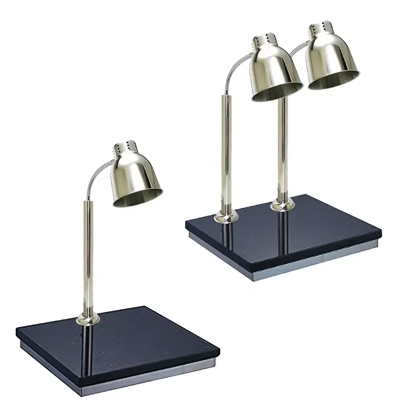 Commercial Electric Food Warmer Lamp Heat Retention Display for Buffet Fried Chicken Crispy Skin Keeping Hot Restaurant