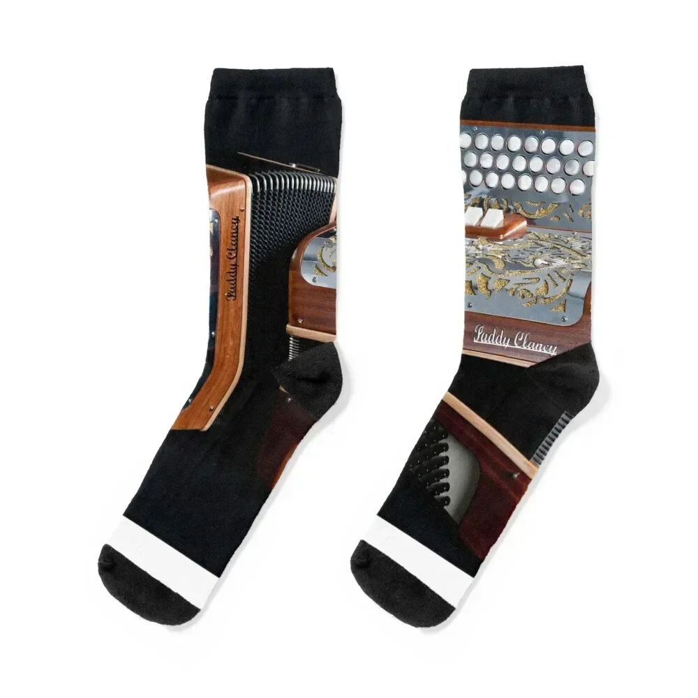 Two Button Accordions Socks sheer men cotton high quality Stockings man Socks For Women Men's