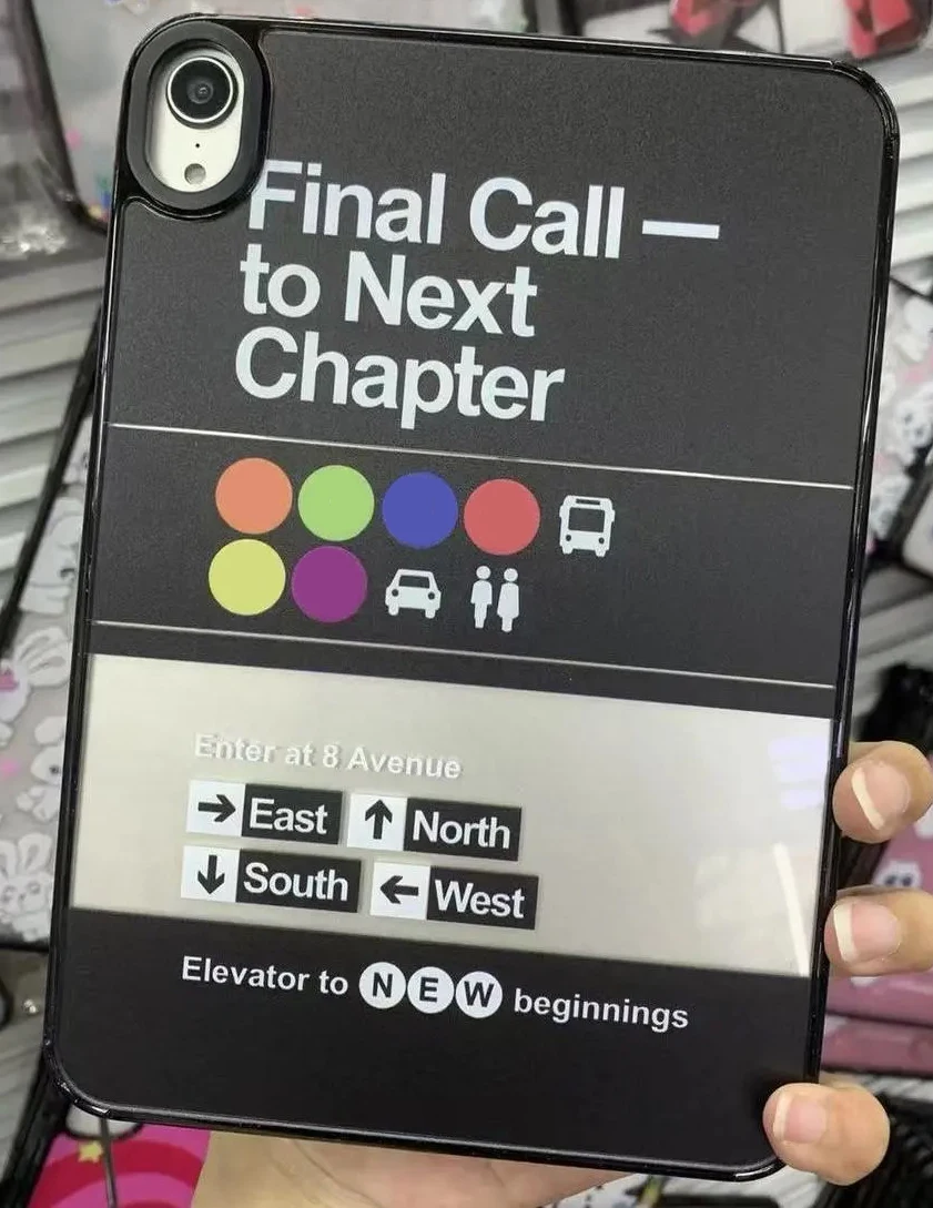 

Акриловый чехол для iPad с рисунком знака для 10,9 дюймов iPad Air 4 5 6 7 11 дюймов 12,9 дюймов IPad Pro 2020 ~ 2025 Защитная задняя крышка