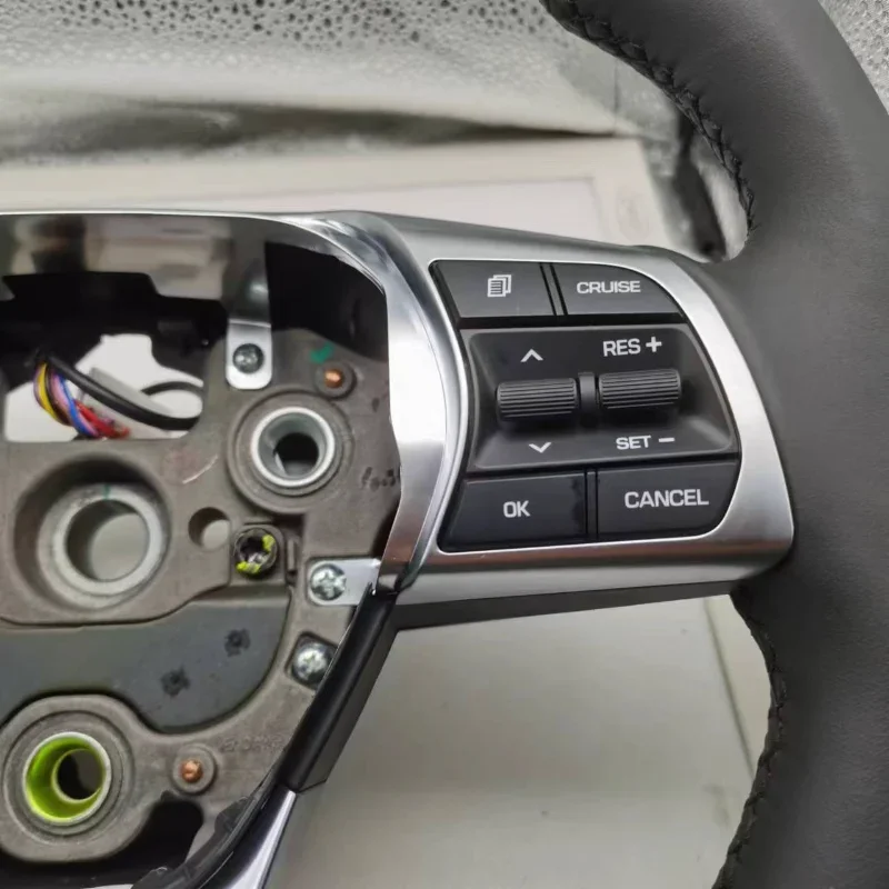 Volante para HYUNDAI Sonata de novena generación, 1,6 T, deportivo, tipo D, Bluetooth, teléfono, 1 piezas