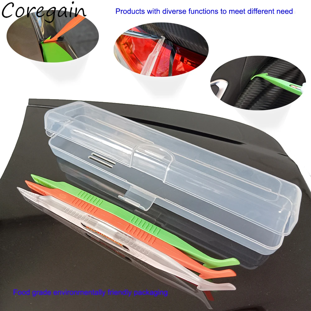 Long Wrap Stick Magnet Micro Squeegee Car Wrap Film Edge Corner Magnet Wrapstick Window Tinting Scraper Vinyl Wrapping Tool