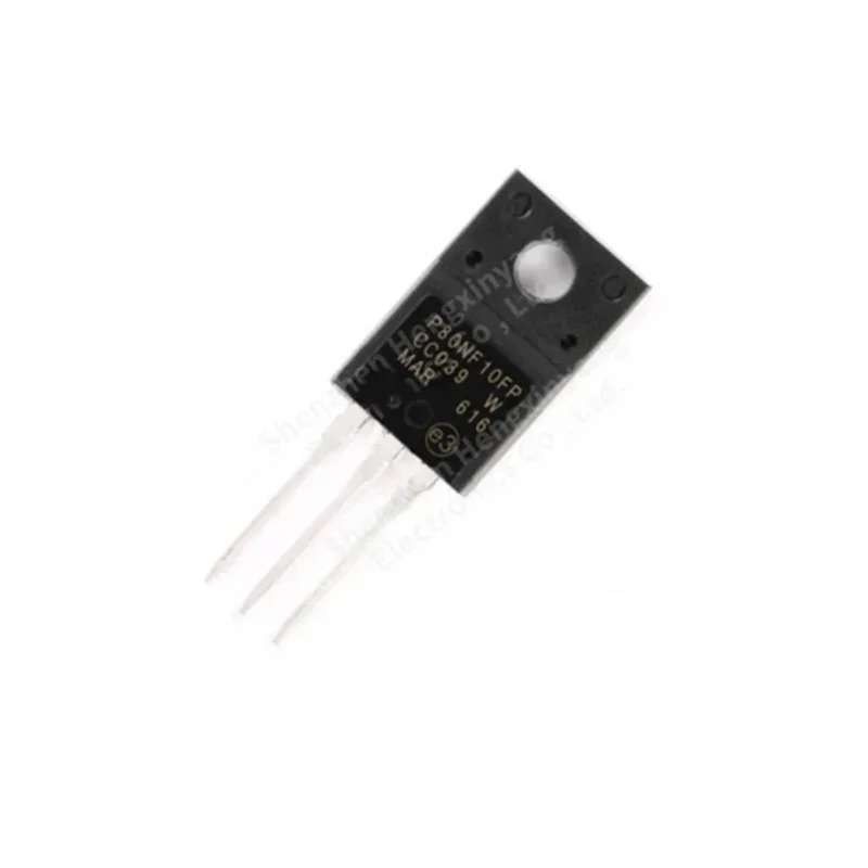10pcs/lot STP80NF10 Screen printing P80NF10 in line TO220 N channel MOS FTT