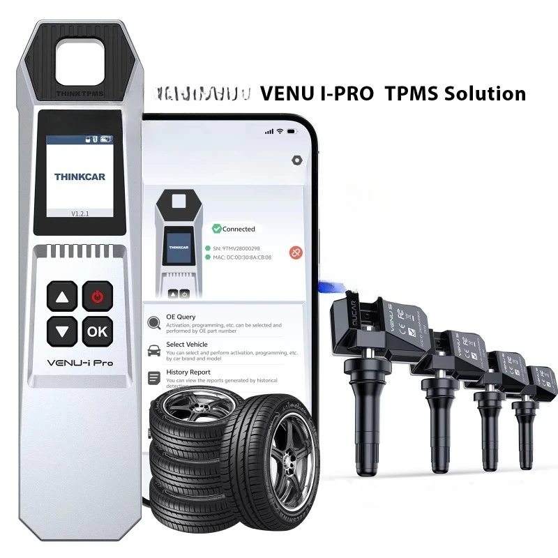 

THINKCAR VENU I-PRO Diagnostic Tool VENU 5 TPMS Sensor Activation Programming 315MHz 433MHz Dual Frequency Universal Vehicles