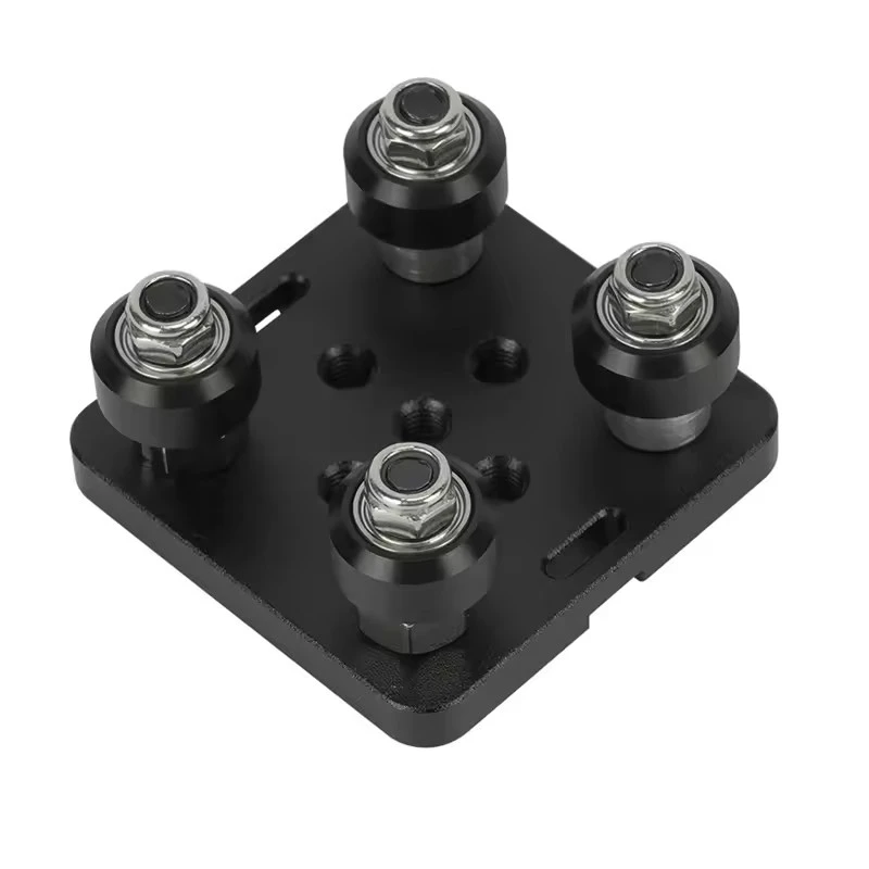 3D Printer Parts for 2040 V-Openbuildd Wheels Gantry Plat Set Special Slide Plate Pulley for 2040 V-Slot Aluminum Alloy Profiles
