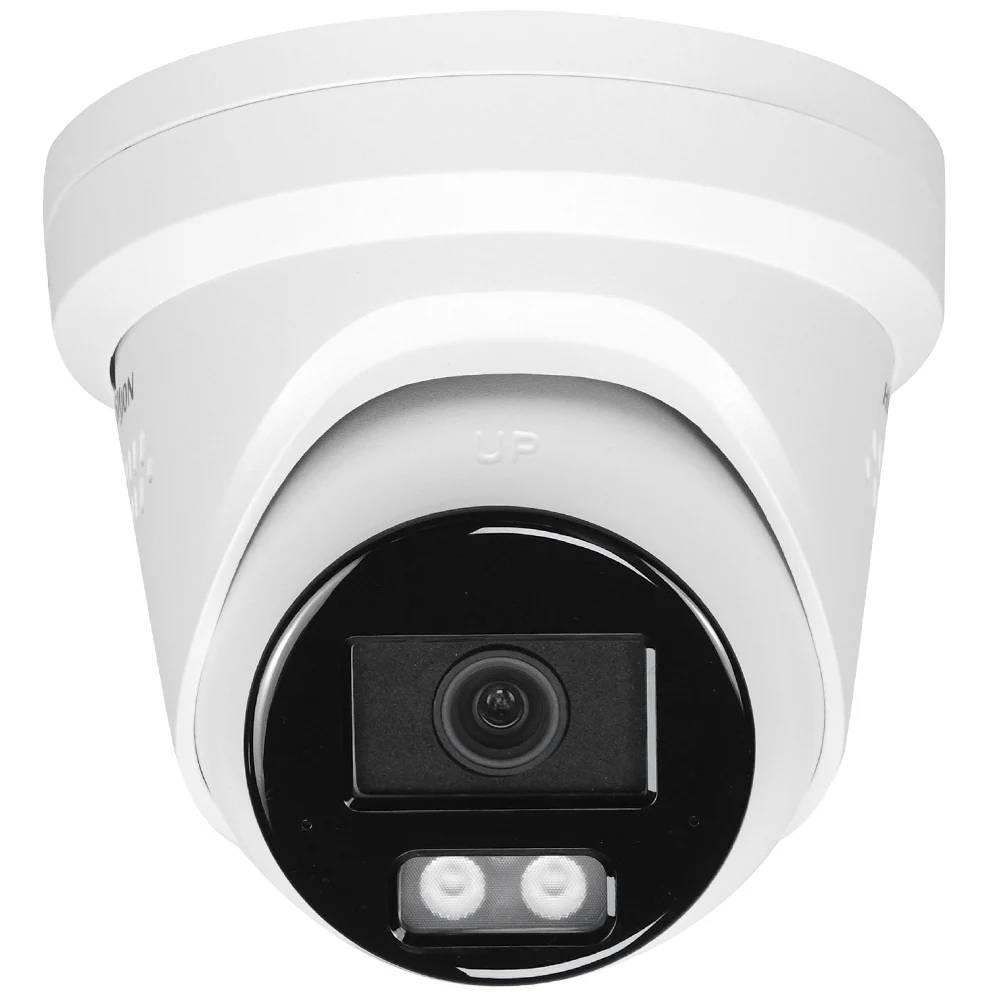 Hikvision DS-2CD2387G3-LIS2UY/SL 8MP ColorVu IP Camera Smart Hybrid Light AI Human Vehicle Detection Dual Mic Audio Alarm Turret