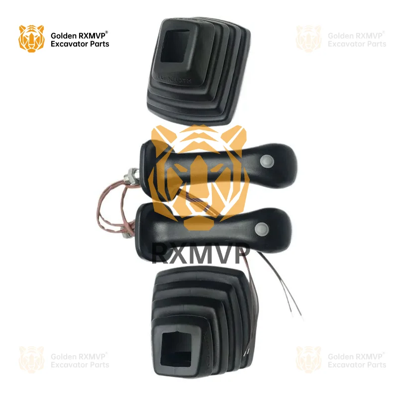 For Yuchai Lonking Xcmg Lovol 55/60/65/75-8/80 Rexroth Joystick Handle Rubber Excavator Accessories