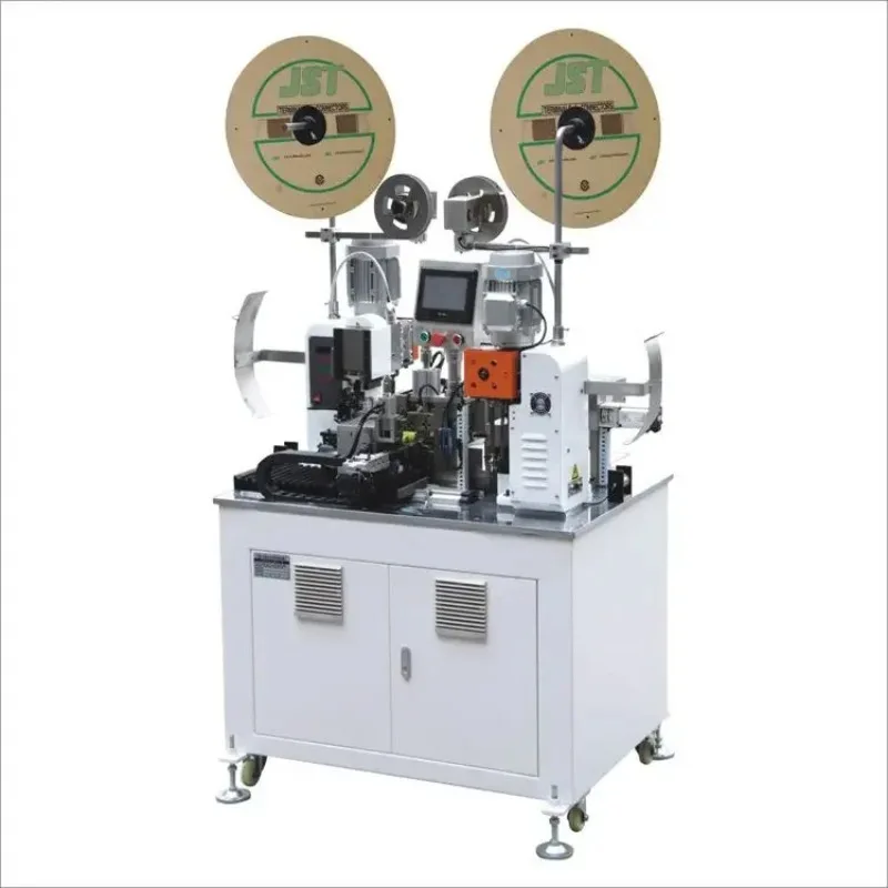 Automatic Wire Cable Cutting Stripping Crimping Machine for Flat Ribbon Cable