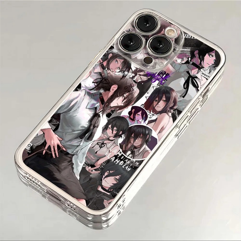 Coque de téléphone Anime Cool tronçonneuse homme Reze, étui pour Samsung A07 A36 A26 A56 A16 A06 A55 A35 A25 A15 A05 A54 A34 A24 A14 A13 A53 A33