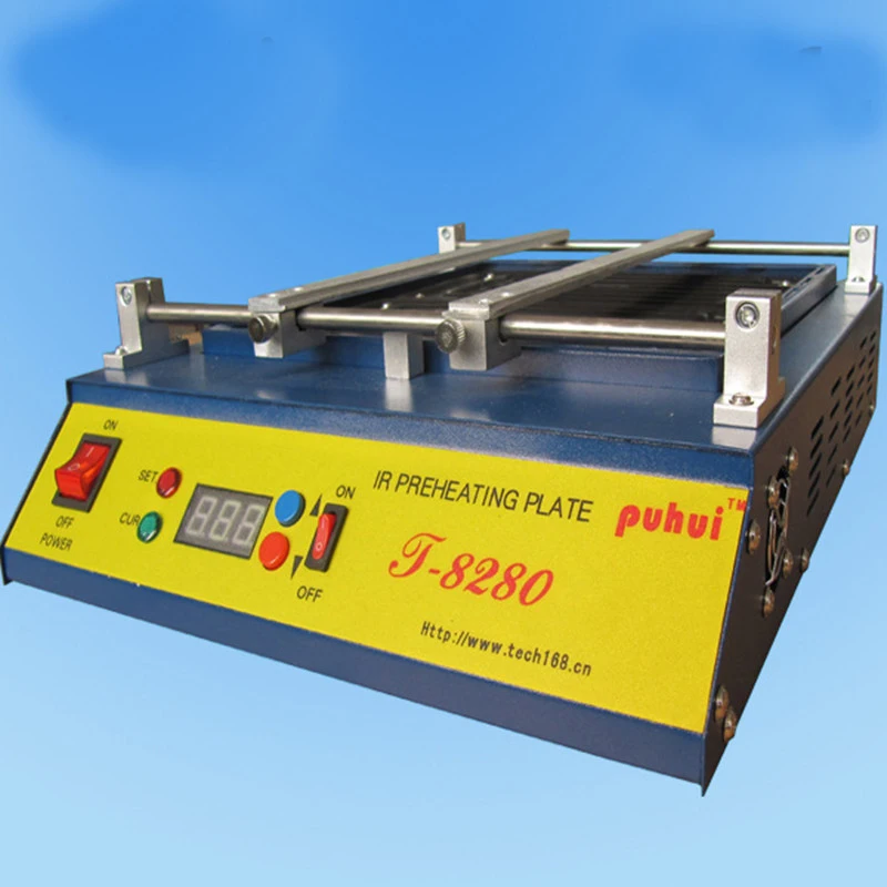 

IR Preheating Plate T-8280 PUHUI T8280 Preheat Oven T 8280 Infrared Preheating Station FOR PCB SMD BGA