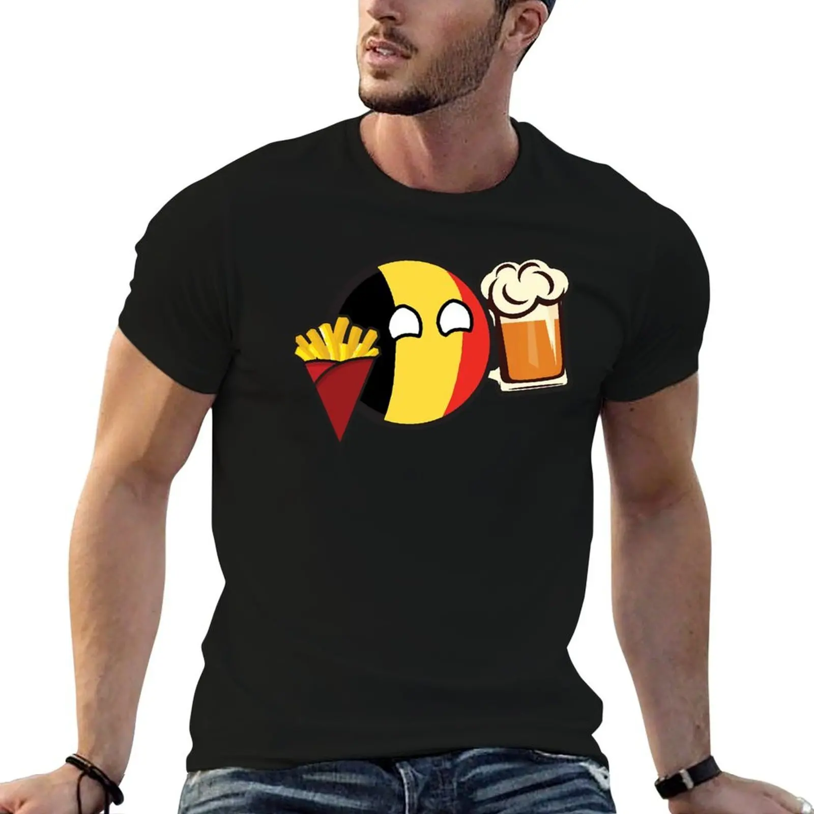 Santé T-Shirt Basic Simple Design Chemise à manches courtes