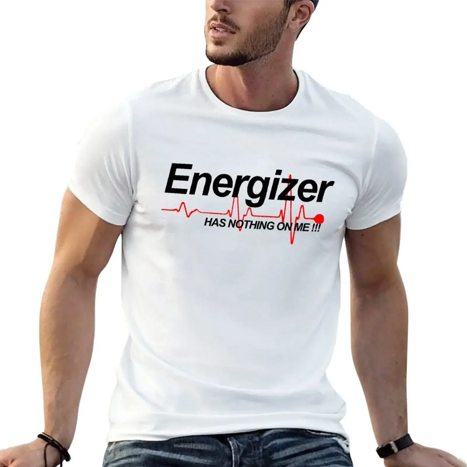 LVAD Tee, Energizer Has Nothing On Me, LVAD T-Shirt summer tops graphic shirts t shirts for men cotton