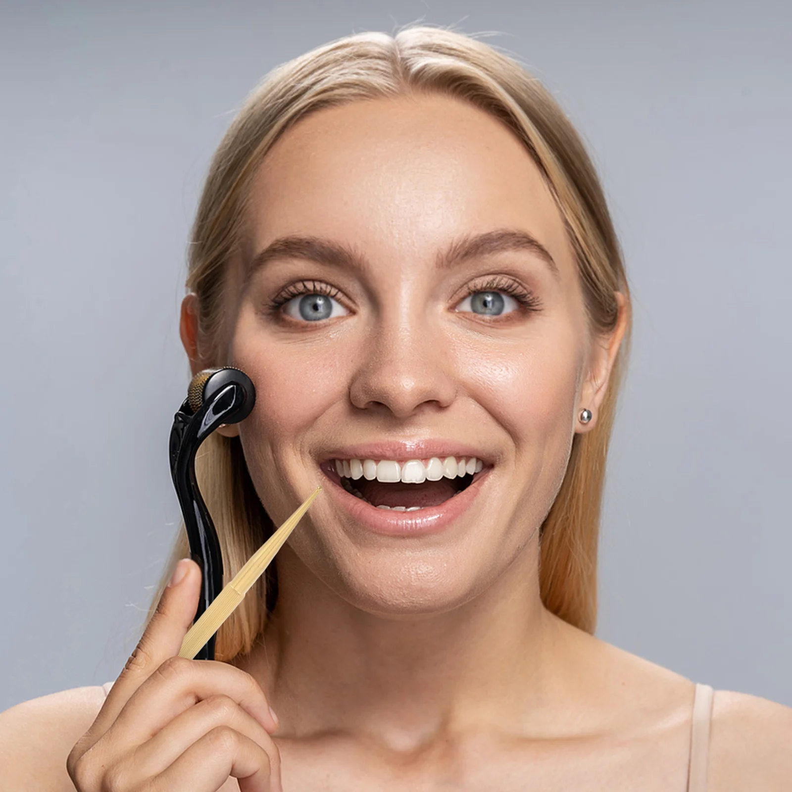 ไม้กัวซาทองเหลืองสำหรับนวดกดจุดบนใบหน้าและเท้า บำบัดเนื้อเยื่อชั้นลึก ผ่อนคลายกล้ามเนื้อ