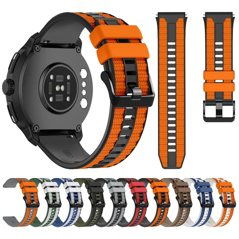 22mm Strap For Suunto Vertical 2/Run/RACE 2 S/Ocean Band Watchband Bracelet For Suunto 5 9 Peak Pro Wristband Accessories