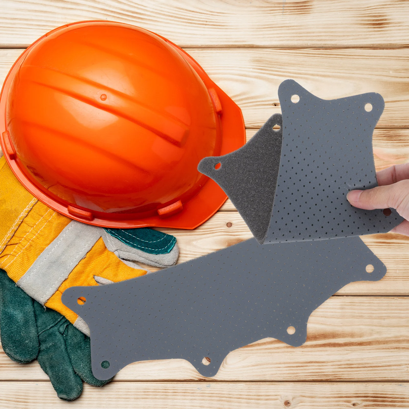 

3 шт. моющиеся вкладыши для защиты, многоразовые аксессуары для каски, сменные подушечки для рабочей шляпы