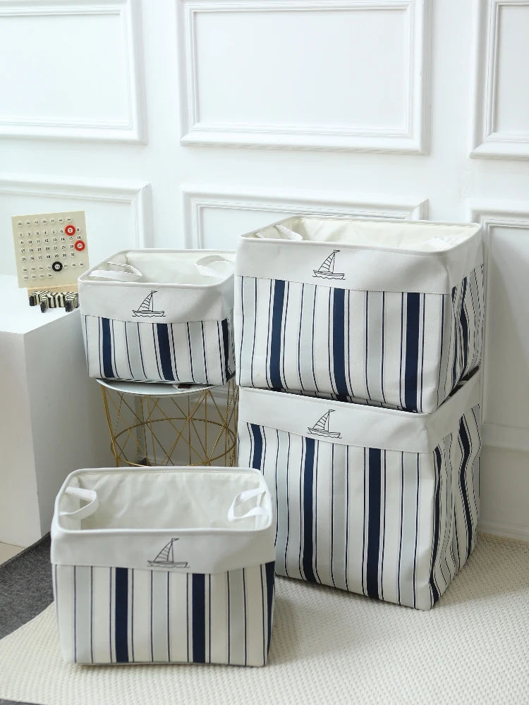 

Очень большая складная корзина для хранения детских игрушек, одежды и одеял, органайзер из нетканого материала для общежития