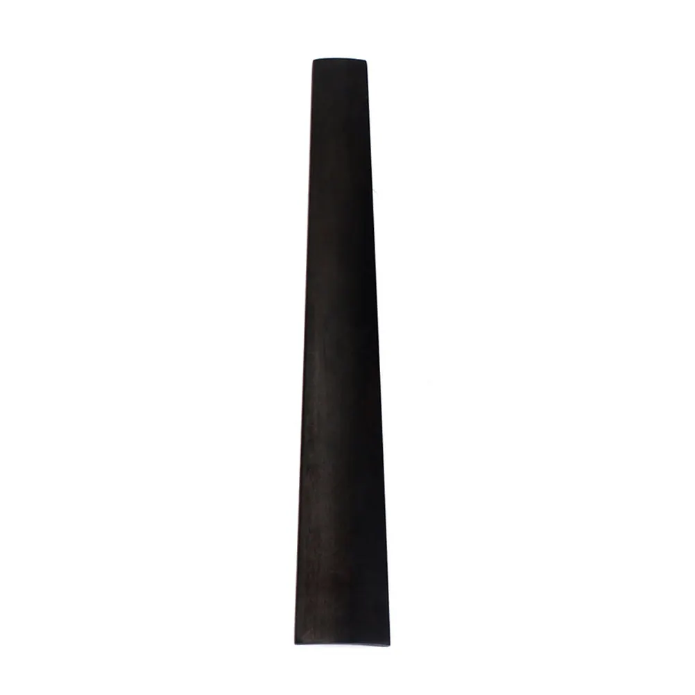 Exquisite Workmanship Violin Fingerboard Ebony Fretboard Replacement Parts Small Size 3/4 Wood