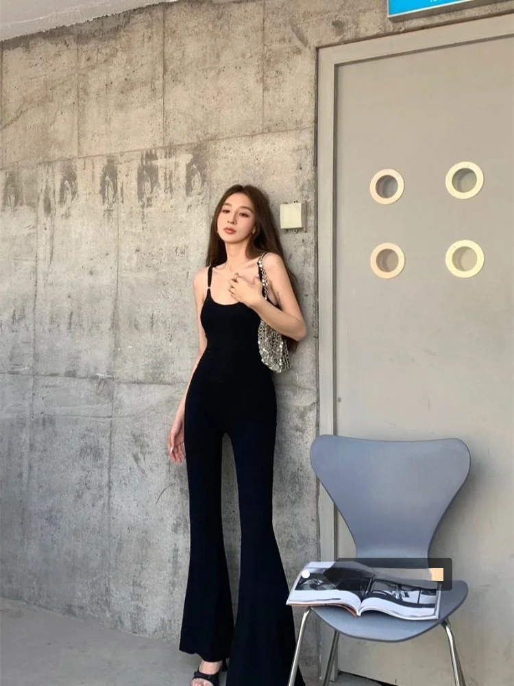 

Черные костюмные брюки, женские зимние утягивающие модные брюки с высокой талией небольшого размера, драпированные милые расклешенные брюки-копыта