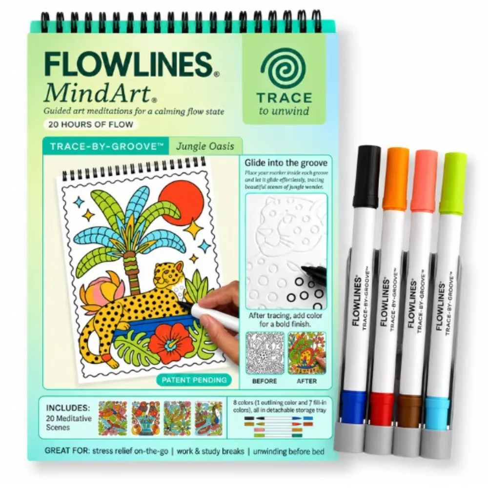 Easy Cartoon Coloring Book Anti Anxiety Stress Relief Doodle Activity Book DIY Design Educational Theme Drawing Art Book
