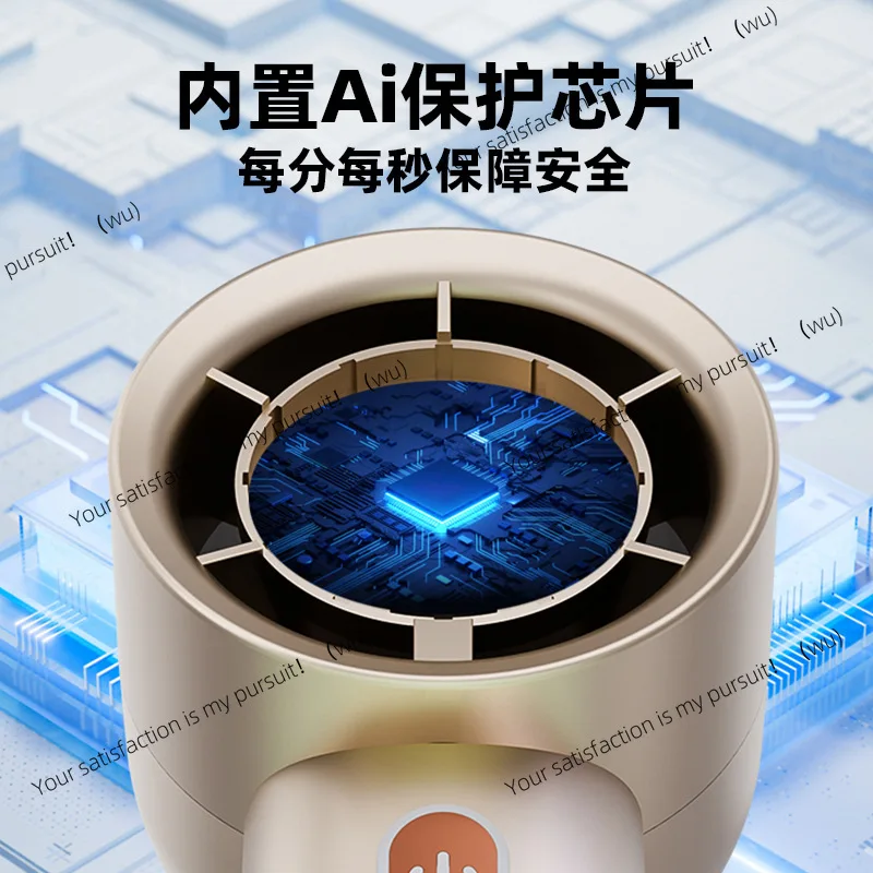 USB Semiconductor Ice Cooling Fan Handheld Portable, Small Desktop Charging Turbo Mini Fan