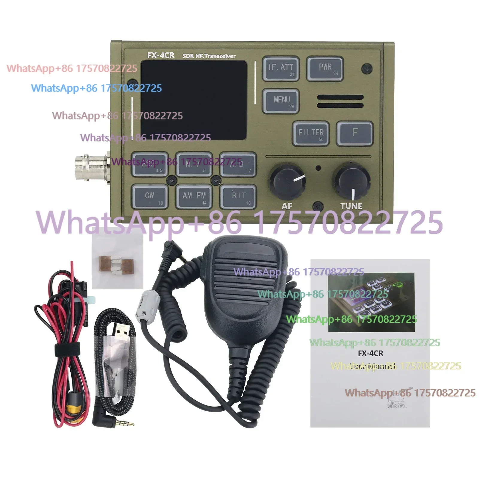 

Супервыгодное предложение: Заводской магазин FX4CR-2024 Final Edition SDR HF трансивер с непрерывной регулировкой мощности 1-20 Вт, поддержка USB