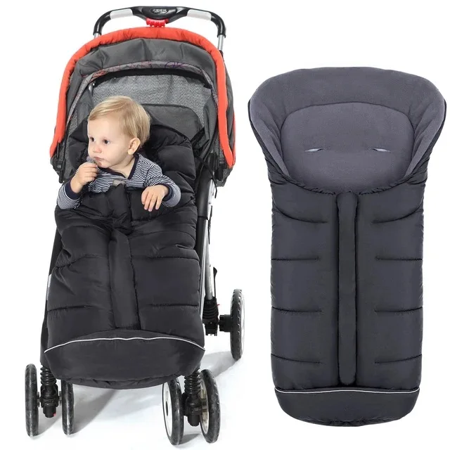 stroller-cushion-universal-foot-cover-winter-outdoor-thickened-baby-sleeping-bag-envelope-warm-sleeping-bag-newborn-windproof