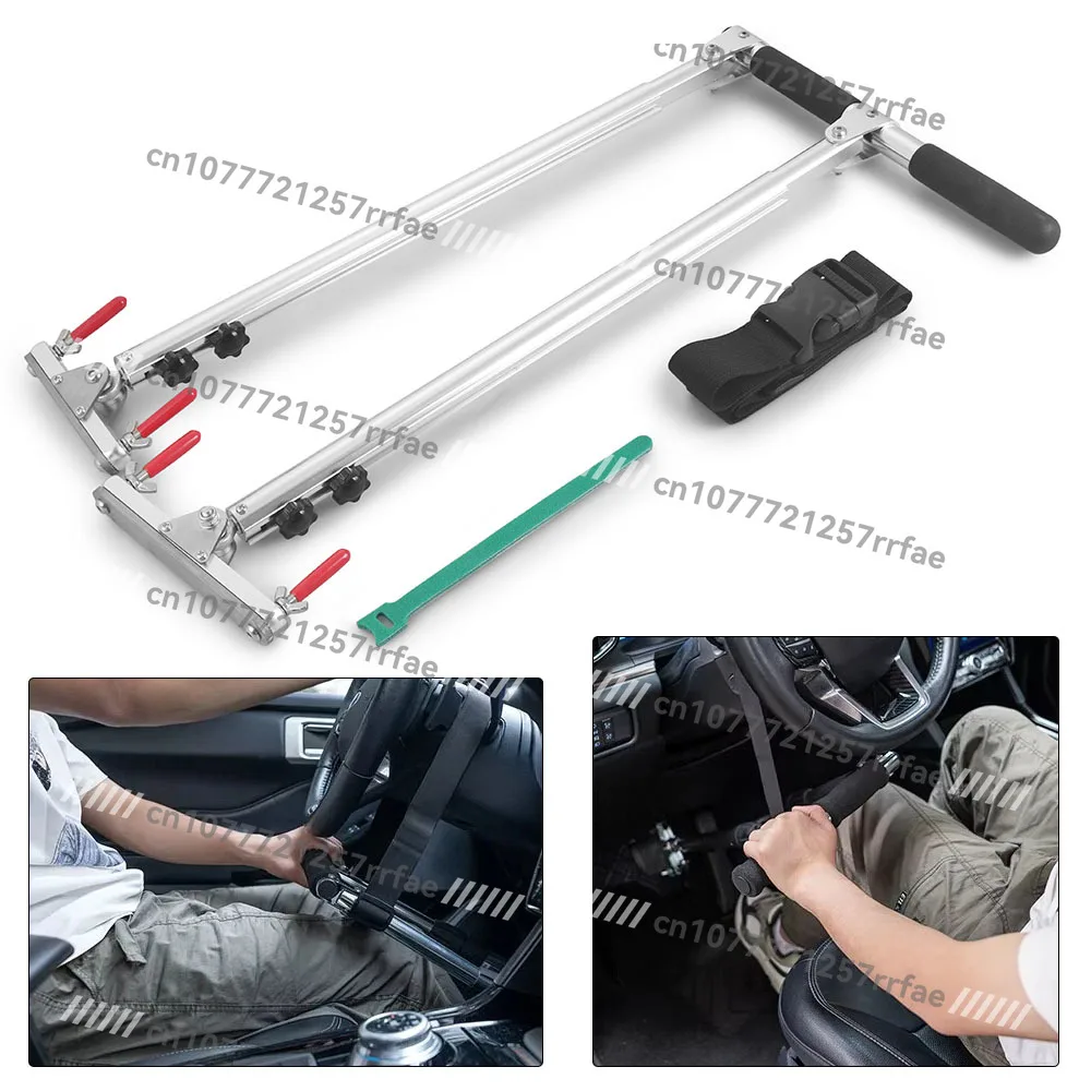 Durable adjustable metal disabled driving hand control device