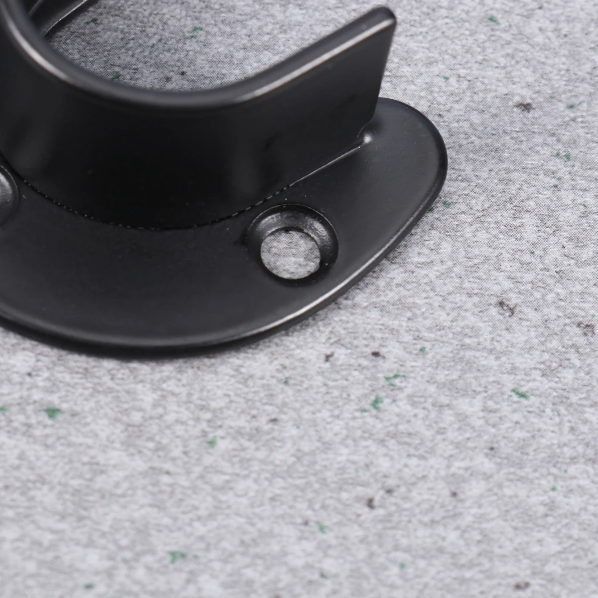 

2Pcs Heavy Duty Stainless Steel Closet Pole Socket Black Easy Install Hanging Bracket Stainless Steel Closet Pole Socket Rob